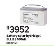 Ellies Battery Solar Hybrid Gel 100AH