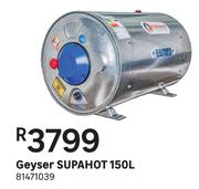 Supahot 150Ltr Geyser