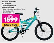 Raleigh 20" Logan Dual Suspension Mountain Bike