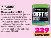 Nutritech Creatine Monohydrate-300g