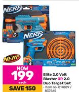 Nerf Elite 2.0 Volt Blaster Or 2.0 Duo Target Set