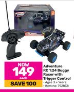 Adventure RC 1:24 Buggy Racer With Trigger Control