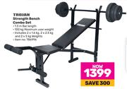 0Trojan Strength Bench Combo Set