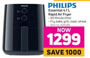 Philips Essential 4.1L Rapid Air Fryer