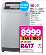 LG 18Kg Top Loader Washing Machine T1885NEHTE