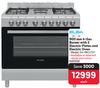 Elba 900mm 4 Gas Burner With 2 Electric Plates & Electric Oven 04-96CL727