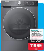 Hisense 10Kg Heat Pump Tumble dryer DH5S102BB