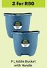 Addis 9Ltr Bucket With Handle-For 2 