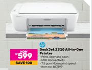 HP Deskjet 2320 All In One Printer