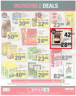 SPAR COUNTRY EASTERN CAPE : My Spar (25 May - 6 June 2021) Valid in Amahlathi, Bedford, Buffalo Flats, Cala, Centane, Idutywa, Kwa-Fetting, Komga, Lady Frere, Nemato, Ugie, Willowvale, page 8