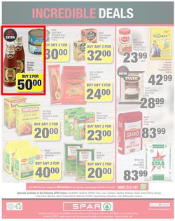SPAR COUNTRY EASTERN CAPE : My Spar (25 May - 6 June 2021) Valid in Amahlathi, Bedford, Buffalo Flats, Cala, Centane, Idutywa, Kwa-Fetting, Komga, Lady Frere, Nemato, Ugie, Willowvale, page 8