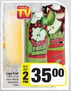 Liqui Fruit 100% Fruit Juice Blend Assorted-For Any 2 x 1L