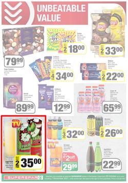 SUPERSPAR EASTERN CAPE : Our Best For Less (26 October - 7 November 2021) Valid In | Bluewater Bay, Amalinda, Knysna, Heather Park, Jeffery's Bay, Rosehill, Protea, Sedgefield, Spandau, page 8