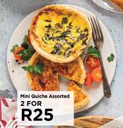 Mini Quiche Assorted-For 2