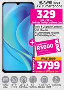 Huawei Nova Y70 Smartphone-On 1.2GB Red Top Up Core More Data