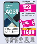 Samsung Galaxy A03 Core Smartphone-Each