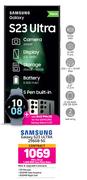 Samsung Galaxy S23 Ultra 256GB 5G-On 1.2GB Red Core More Data