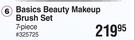 Basics Beauty Makeup Brush Set 7 Piece 