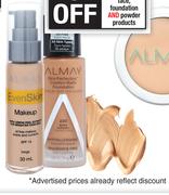 Almay Even Skin Foundation SPF15 Assorted Shades-30ml