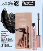 Bionike Defence Color Mascara Plus Kohl & Kajal HD Eye Pencil Assorted-Per Pack