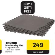Trojan Interlocking Mat-Per 4 Pack