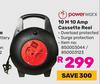 Powerworx 10M 10 Amp Cassete Reel