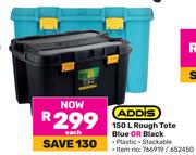 Addis 150Ltr Rough Tote (Blue Or Black)-Each