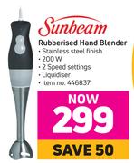 Sunbeam Rubberised Hand Blender