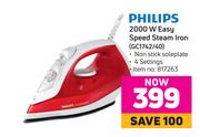 Philips 2000W Easy Speed Steam Iron GC1742/40