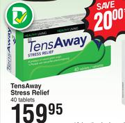 TensAway Stress Relief 40 Tablets