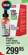 Biogen CBD Sleep With MCT oil-30ml