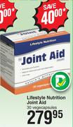 Lifestyle Nutrition Joint Aid 30 Vegecapsules