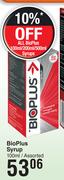 Bioplus Syrup Assorted-100ml