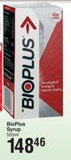 Bioplus Syrup Assorted-500ml