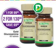 Dis-Chem Gold Glucosamine 60 Tablets-For 1