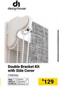 Design House Double Bracket Kit With Side Cover