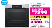 Bosch Series 4 Built In Oven HBJ534ES0Z