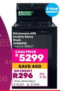 Defy Kitchenaire 600 Electric Stove Black DSS694