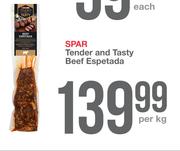 Spar Tender & Tasty Beef Espetada-Per Kg