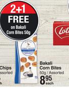 Bakali Corn Bites Assorted-50g 