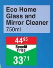 Home Butler Eco Home Glass And Mirror Cleaner-750ml