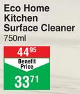 Home Butler Eco Home Kitchen Surface Cleaner-750ml