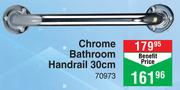 Medic+ Chrome Bathroom Handrail 30cm 709763