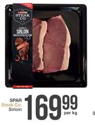 Spar Steak Co. Sirloin-Per Kg