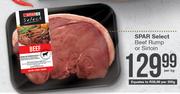 Spar Select Beef Rump Or Sirloin-Per Kg