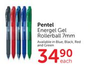 Pentel Energel Gel Rollerball 7mm-Each