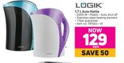Logik 1.7L Auto Kettle-Each
