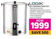 Logik 50L Stainless Steel Urn