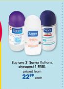 Sanex Roll-Ons-Each