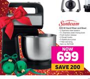 Sunbeam 300W Hand Mixer & Bowl